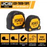 JCB JCB Tape Measure Twin Pack | JCB-TAPE-TWIN