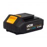 JCB JCB 18V Drill Driver 1x2.0Ah Lithium-Ion Battery and 2.4A fast charger | 21-18DD-2XB