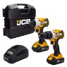 JCB 18V Brushless Impact Twinpack X2 2.0Ah Lithium-Ion Batteries | 21-18BL-TPK-2