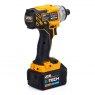 JCB JCB 18V Brushless Impact Driver 1x5.0Ah Lithium-Ion battery and 2.4A fast charger in W-Boxx 136 | 21
