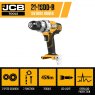 JCB 18V Battery Drill Driver | 21-18DD-B, Bare Unit