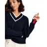 Joules Joules Ladies' Dawson V-Neck Cricket Jumper
