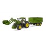 Bruder Bruder John Deere 7R350 Frontloader & Tipping Trailor