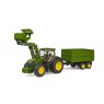 Bruder Bruder John Deere 7R350 Frontloader & Tipping Trailor