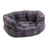 Zoon Plaid Oval Bed - Medium