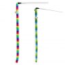 Ancol Wiggle Worm Cat - Dangler Rainbow