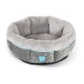 Ancol Small Bite Donut Bed - 50cmX50cm Blue