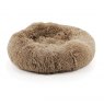 Ancol Super Plush Donut Bed - 50cm Oatmeal