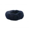 Ancol Super Plush Donut Bed - 50cm Navy