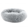 Ancol Super Plush Donut Bed - 50cm Slate Grey
