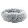 Ancol Super Plush Donut Bed - 50cm Slate Grey