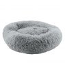 Ancol Super Plush Donut Bed - 70cm Slate Grey