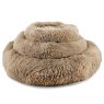 Ancol Ancol Super Plush Donut Bed - 100cm Oatmeal