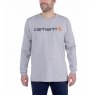 Carhartt Men's Emea Core Logo Long Sleeve T-Shirt