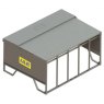 IAE IAE Classic H/D Calf Creep Feeder w/ Lifting Frame
