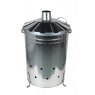 Galvanised Garden Incinerator - 90L