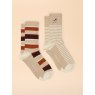 Joules Joules Everyday 2Pk Socks One Size