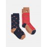 Joules Joules Men's Kingsbury Socks 2Pk